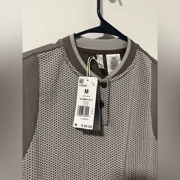 New Adidas Ultimate365 Tour Sleeveless Primeknit Golf Polo Womens size Medium - Picture 6 of 8